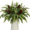 40 Pcs Artificial Pine Branches Pinecone (Red Berry) 1"D x 1"W x 1"H